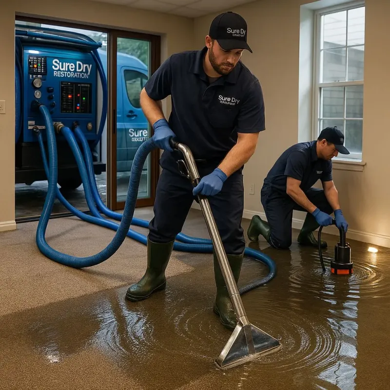Water Extraction and Removal process in Grain Valley, MO
